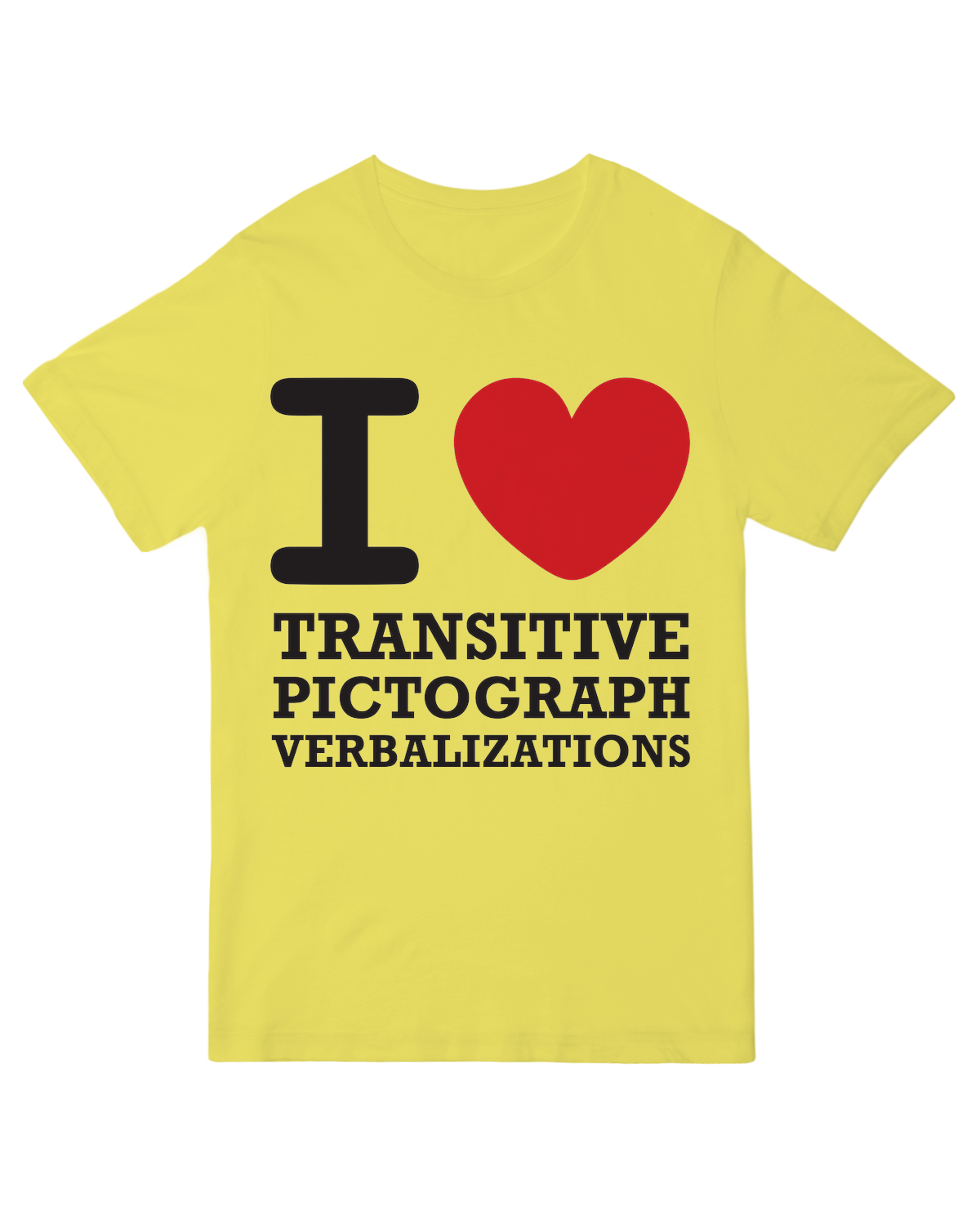 I love transitive pictorgraph verbalization