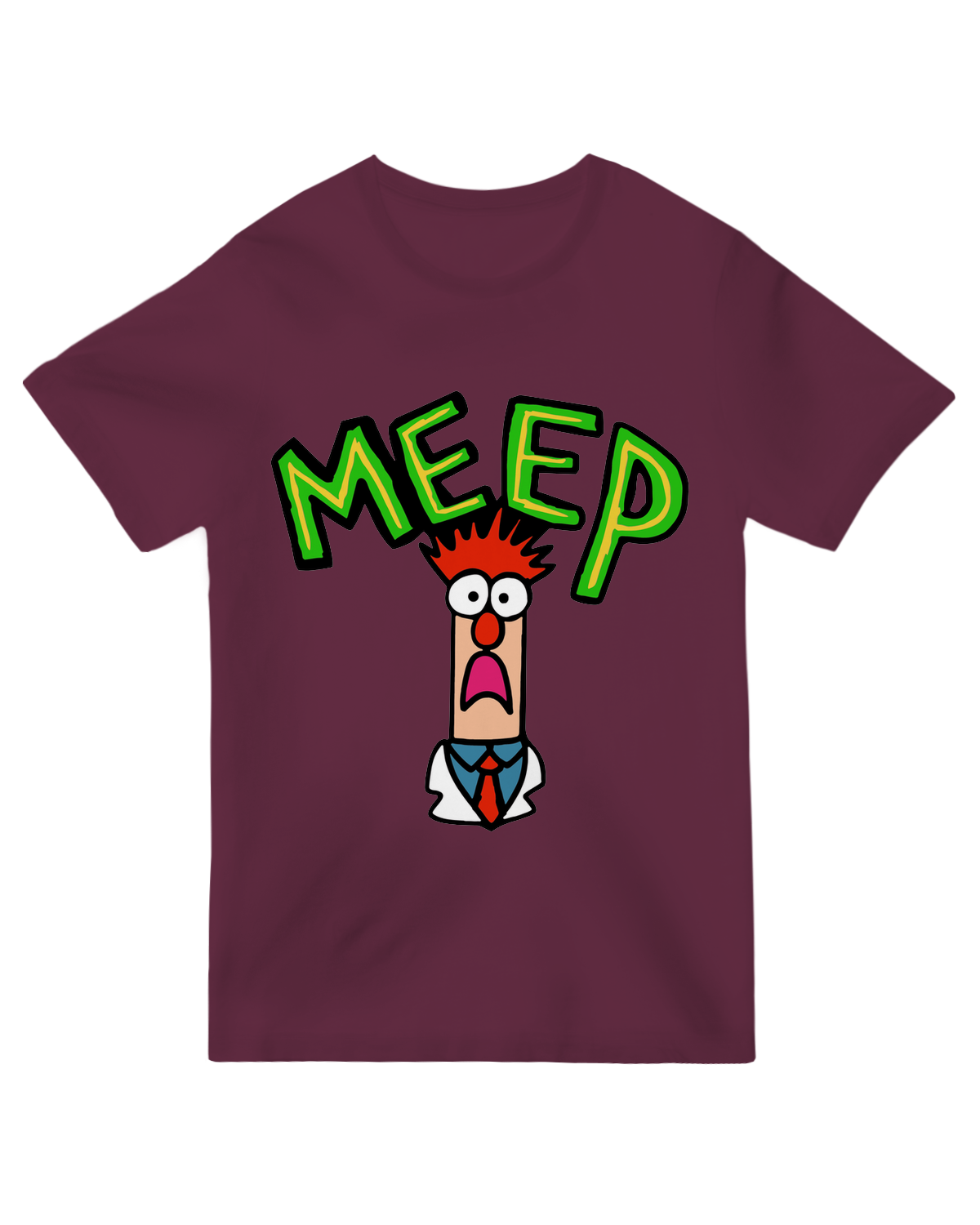 Meep muppet beaker