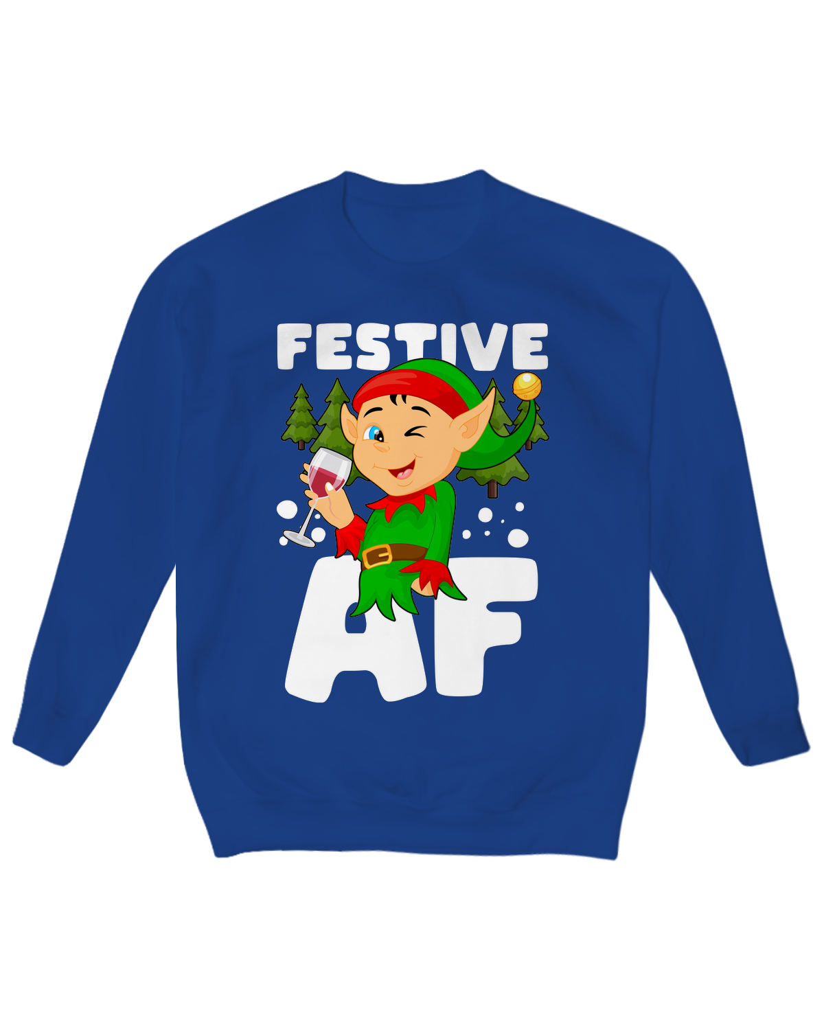 Festive AF Crew Neck Fleece