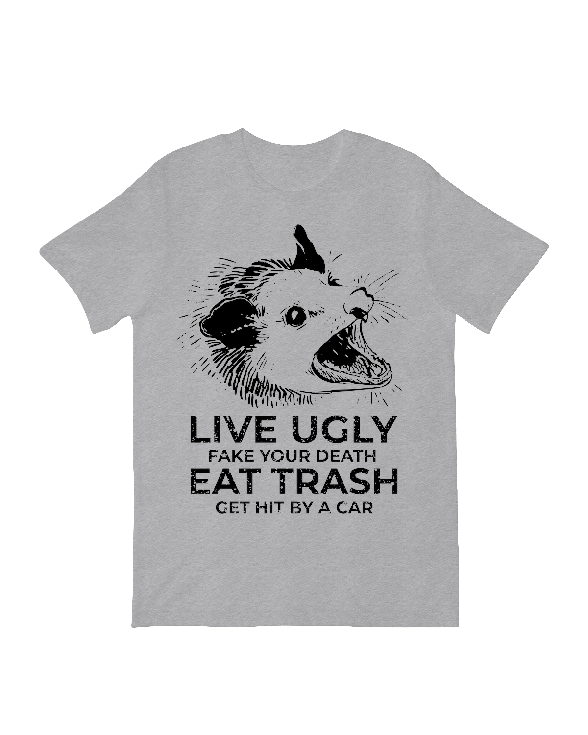 Live ugly fake your death get hit by a car