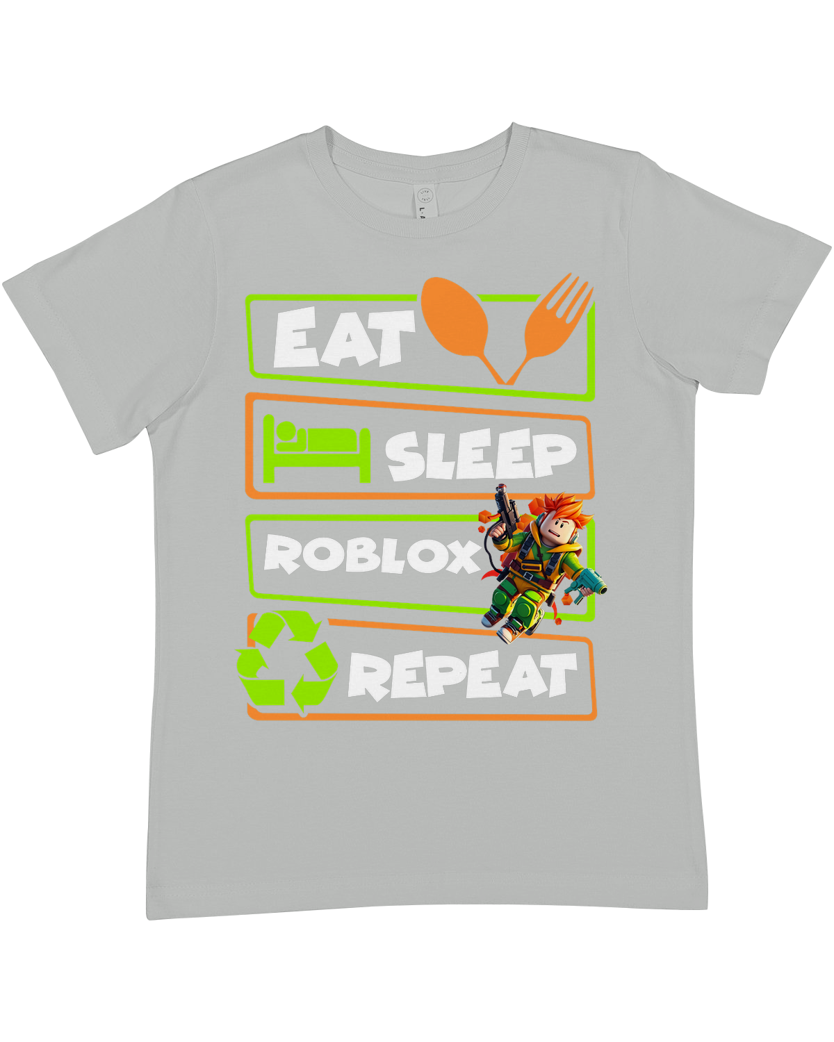 YOUTH Eat Sleep Roblox Premium Crewneck Tee
