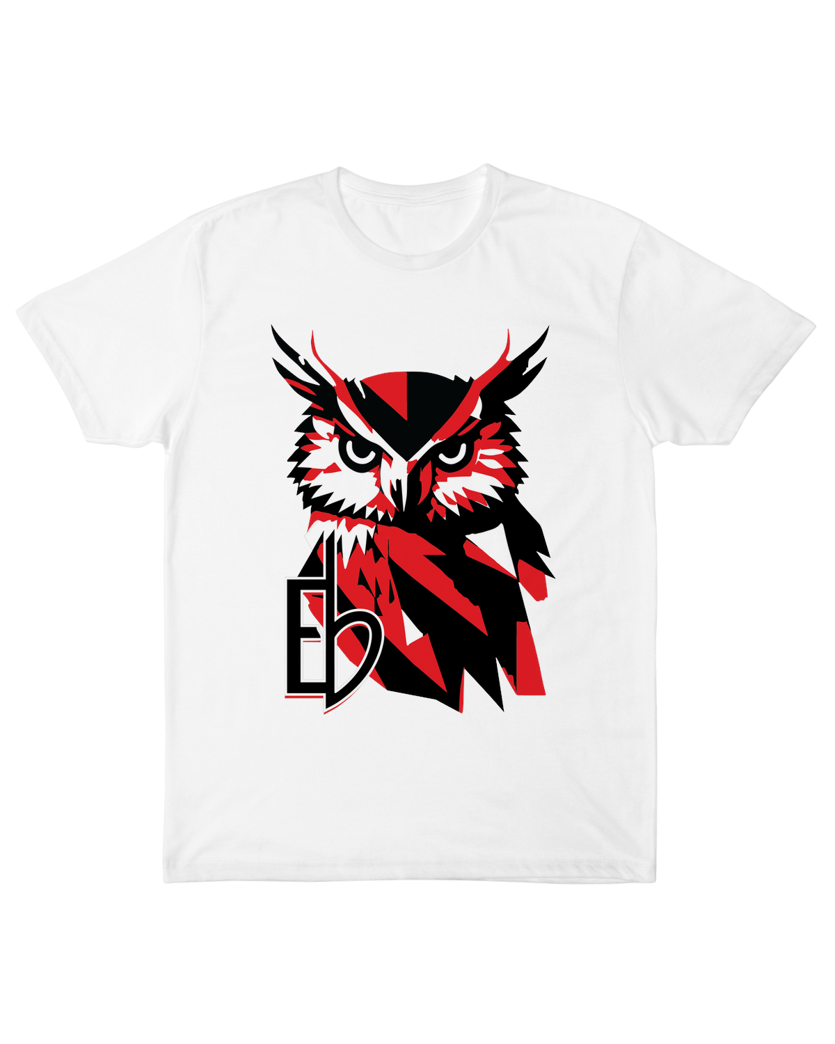 Echo Bird Owl Men's Premium Sueded Tee