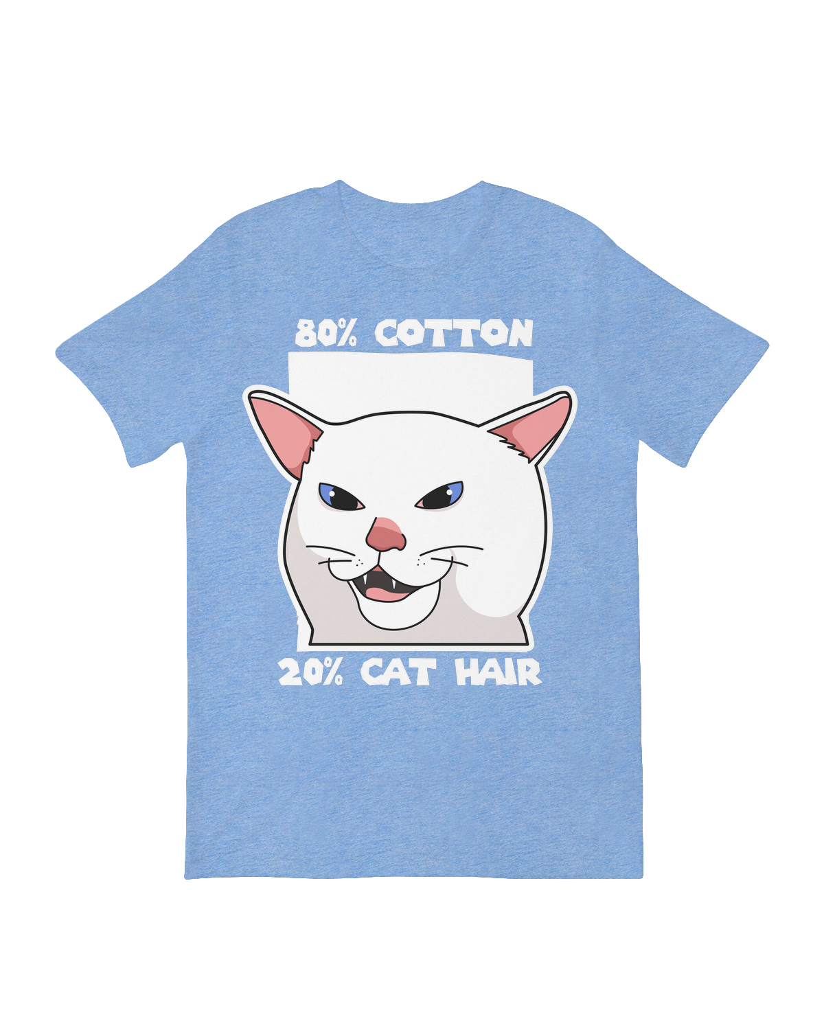 80% Cotton, 20% Cat Hair T-Shirt