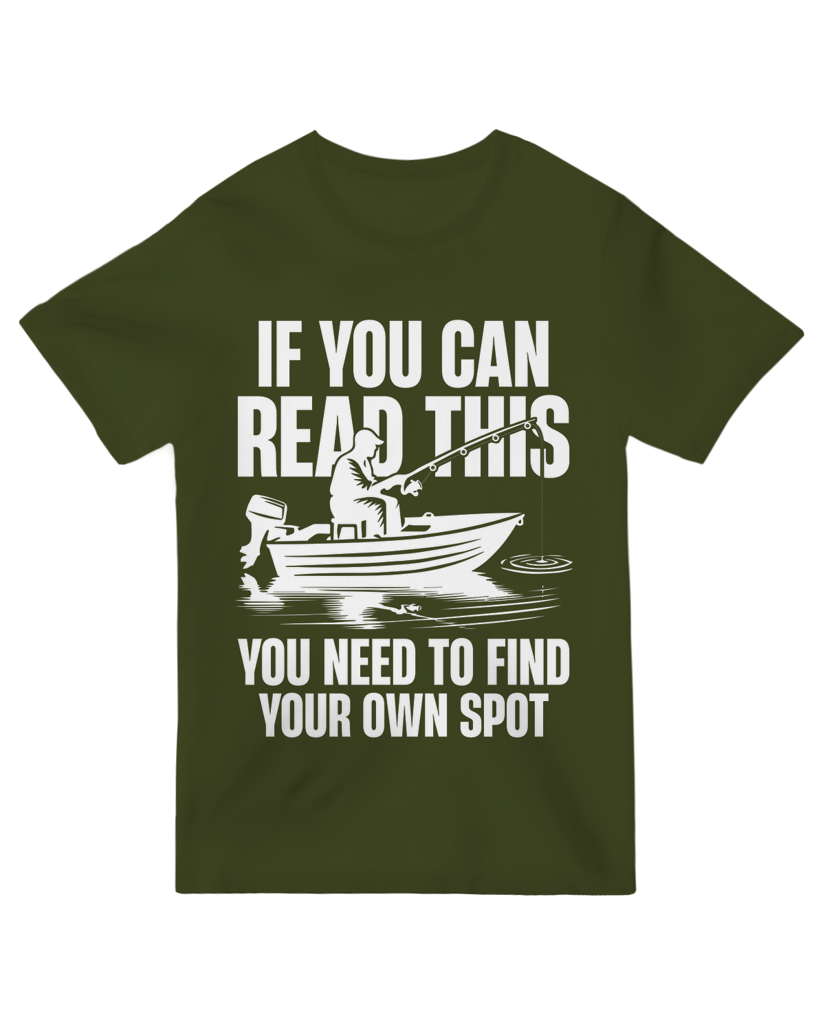 You Need Find Your Own Spot Fishing