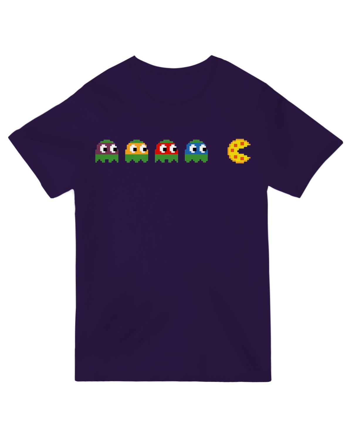 Teenage Mutant Ninja Turtles Chasing Pizza