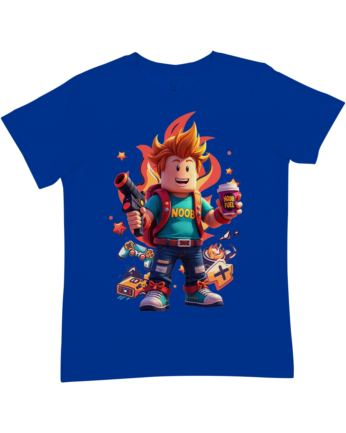 YOUTH ROBLOX NOOB Premium Crewneck Tee