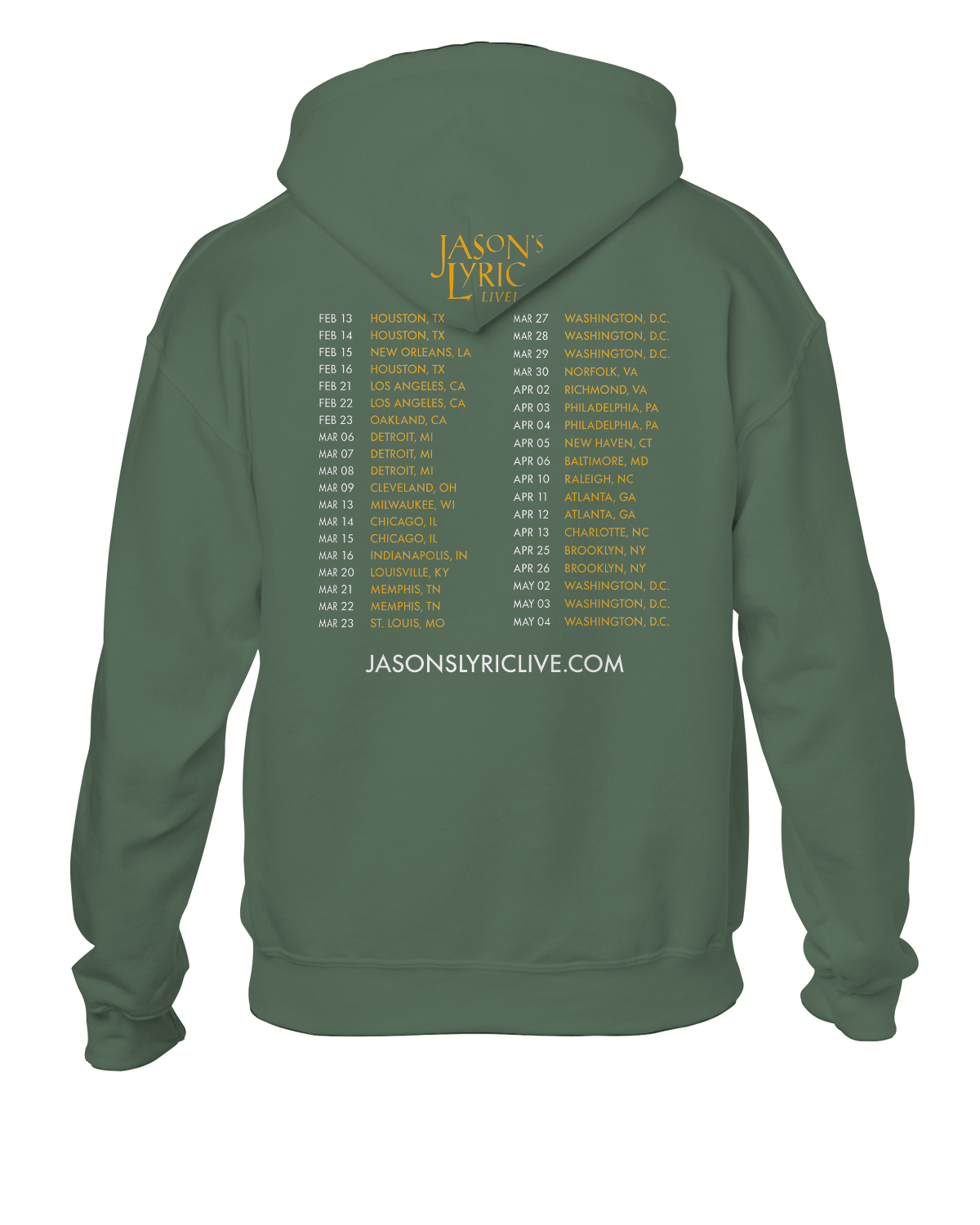 Jason Lyric’s Traditional Heavy Blend Hoodie