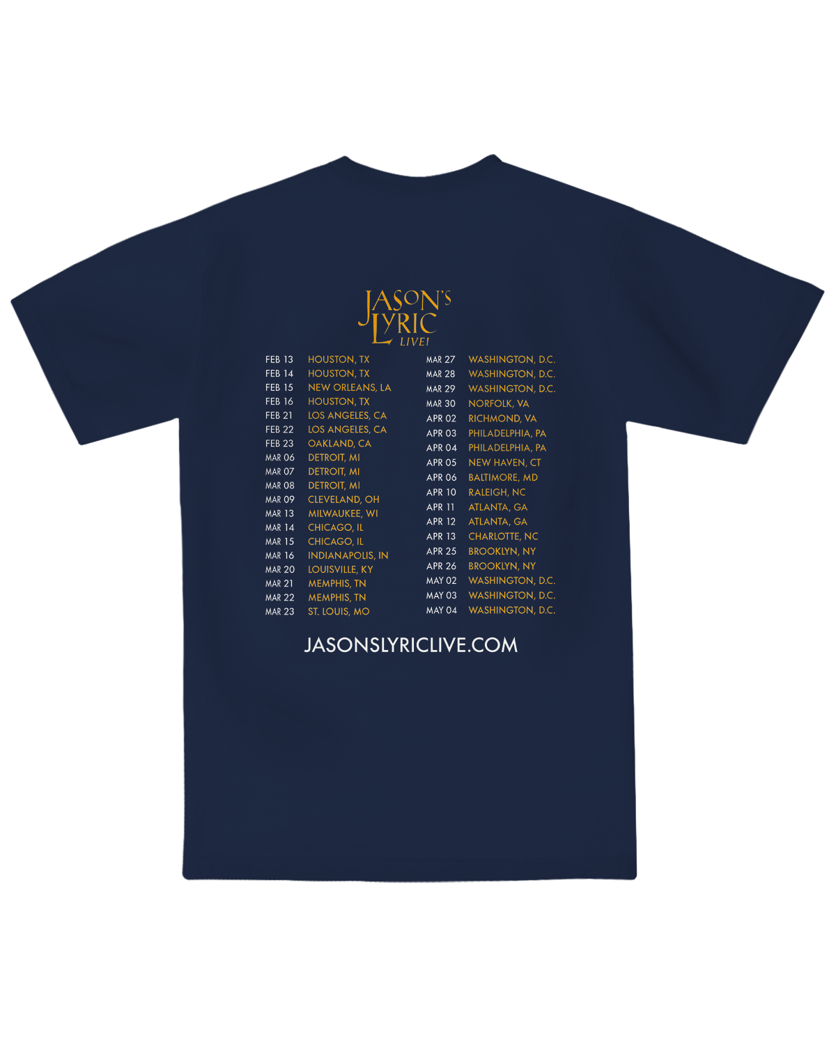 Jason’s Lyric Heavyweight Tee