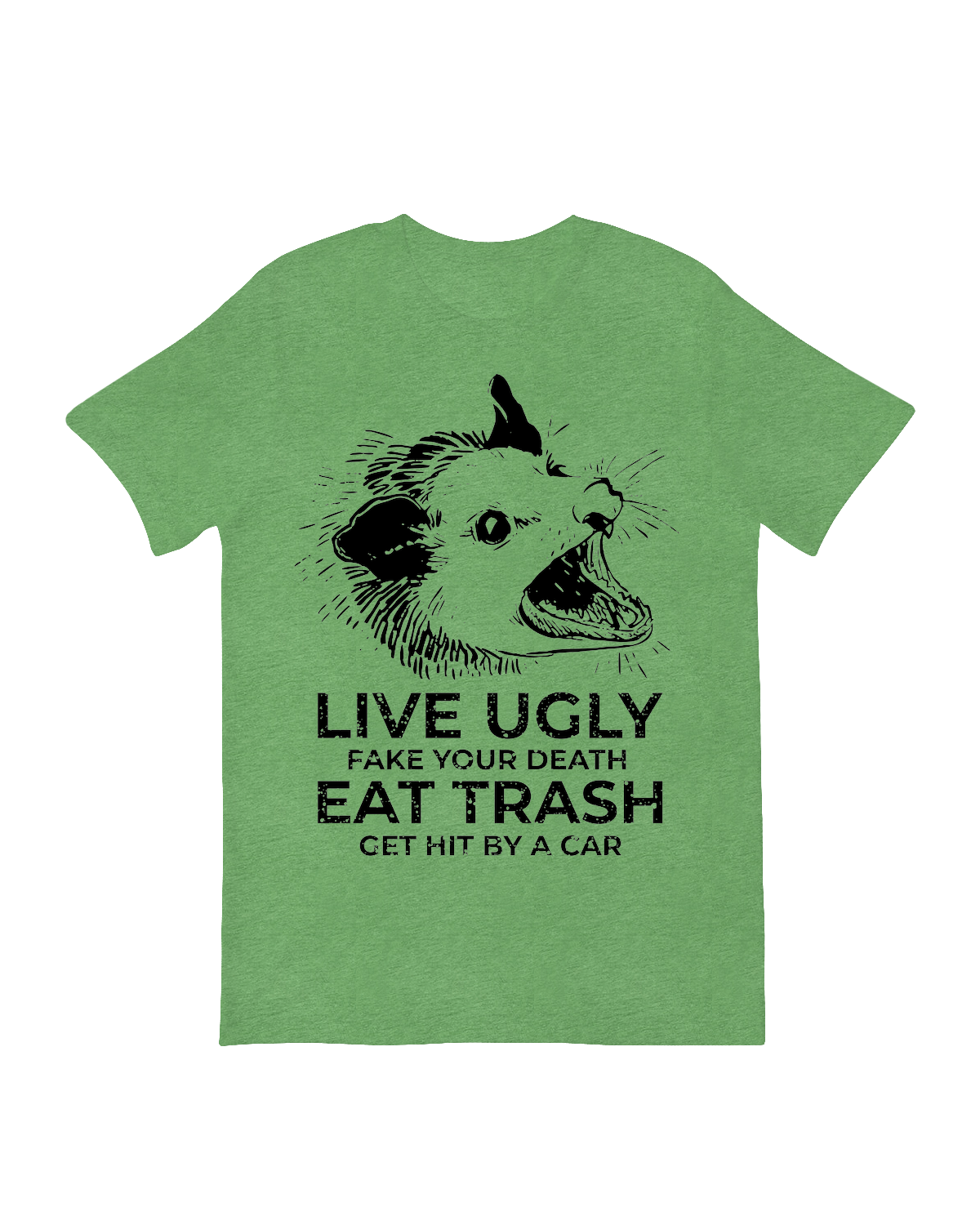 Live ugly fake your death get hit by a car