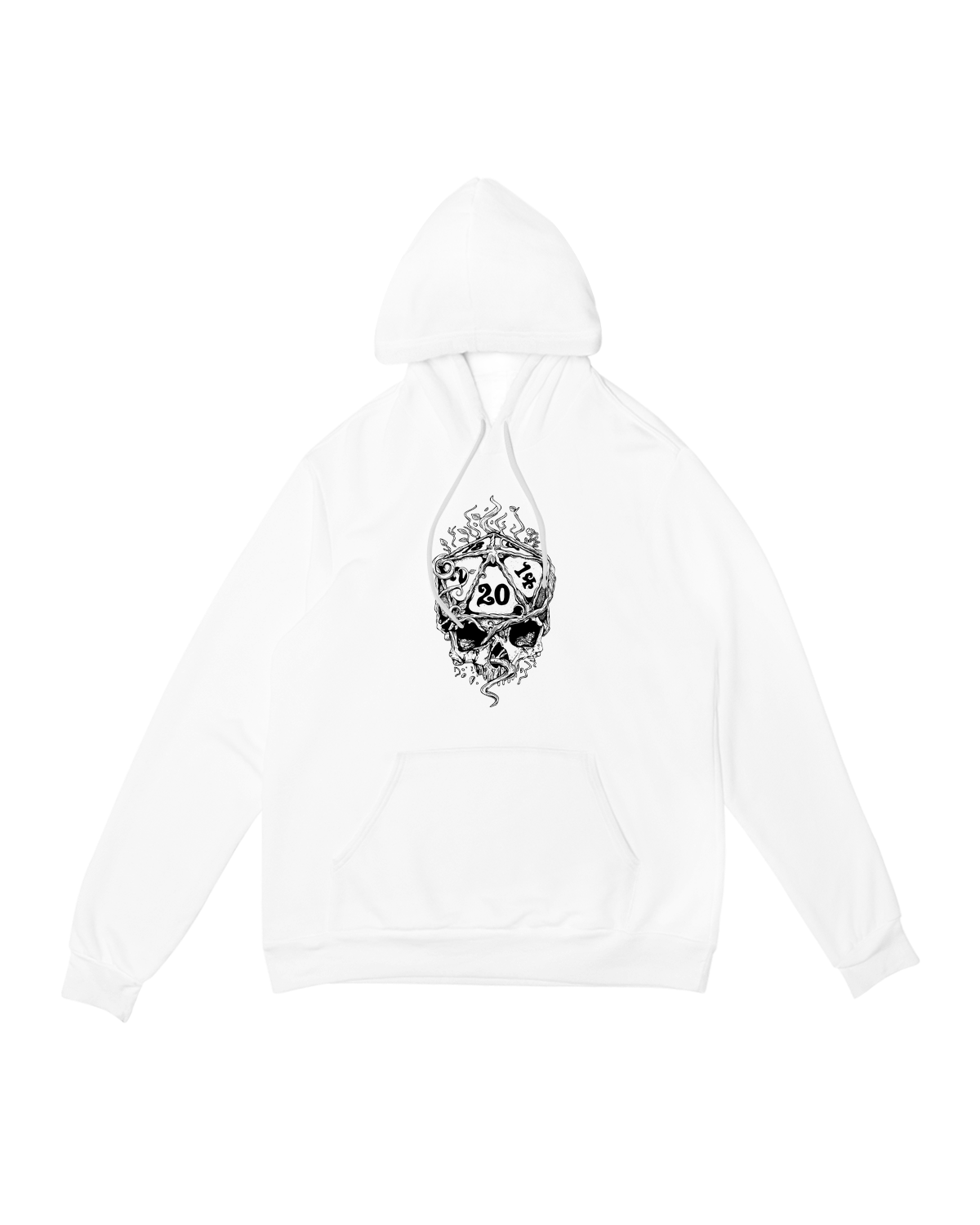 D20 Skull Hoodie