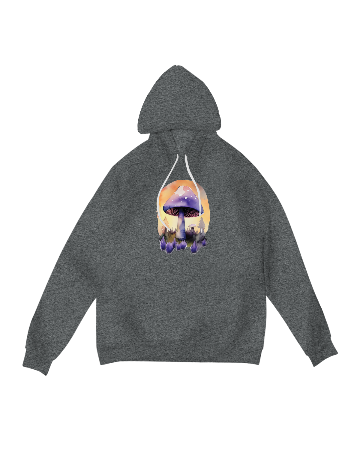 Mushroom Purple Hoodie