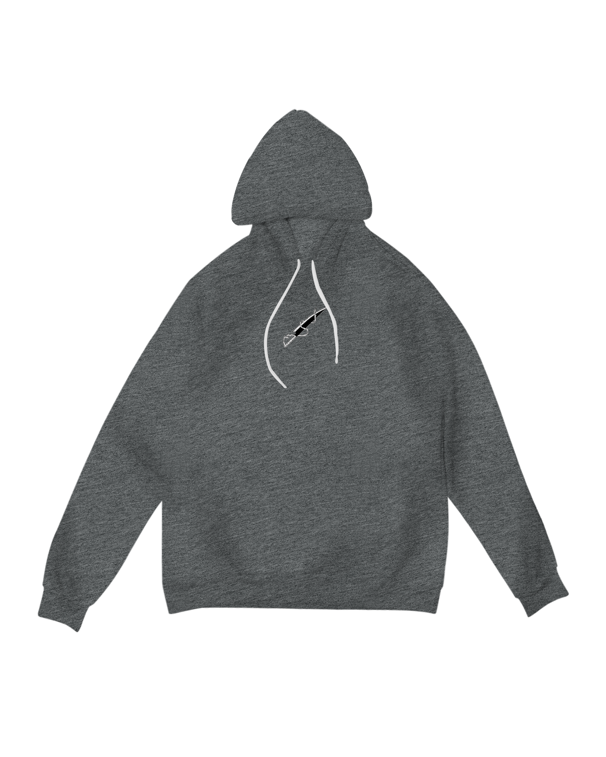 Zangetsu Sponge Fleece Pullover Hoodie