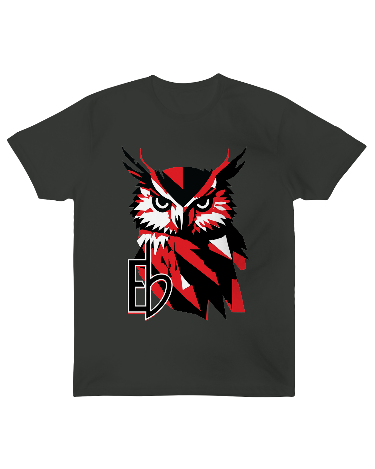 Echo Bird Owl Men's Premium Sueded Tee