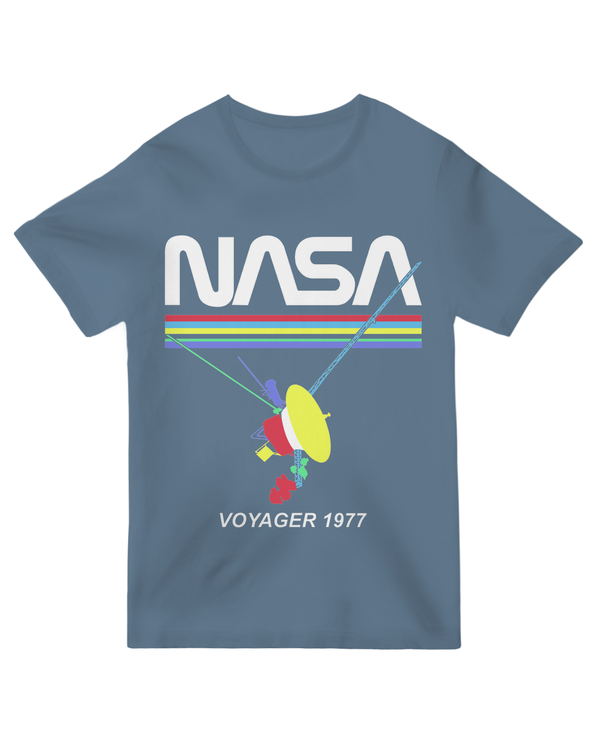 Retro NASA Voyager Spacecraft