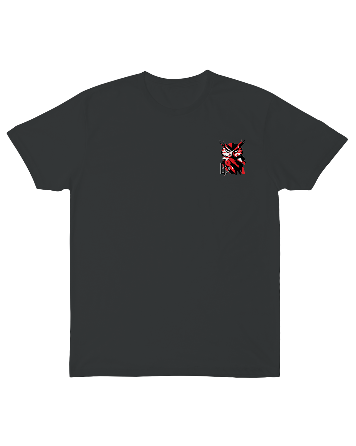 Echo Bird Owl Men's Premium Sueded Tee