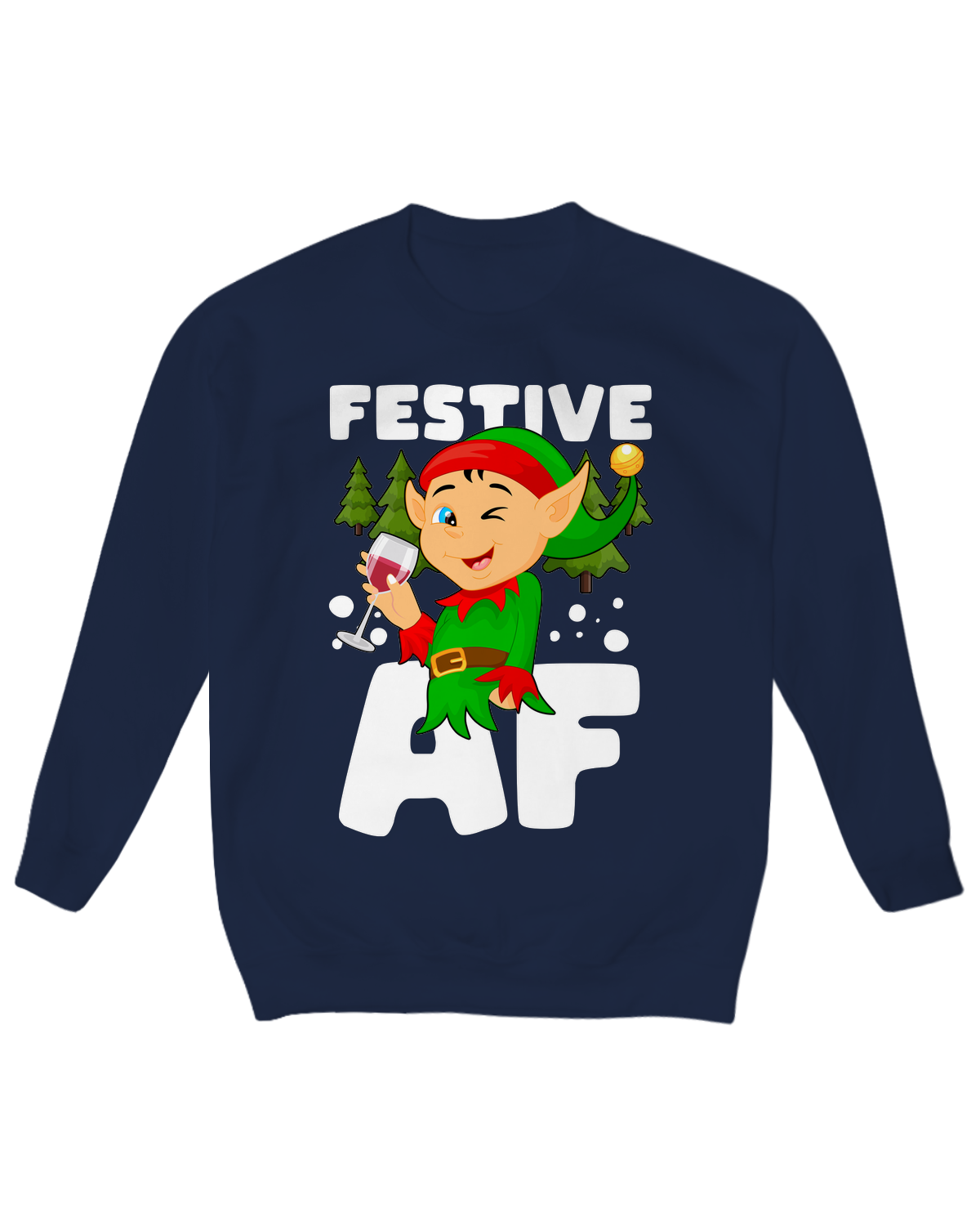 Festive AF Crew Neck Fleece