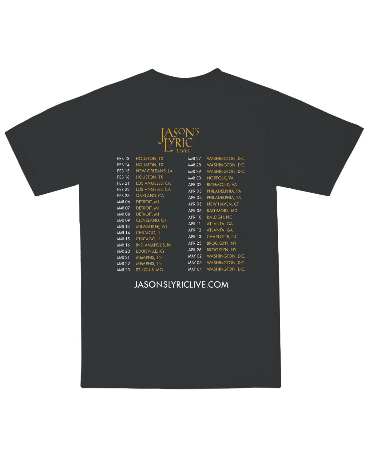 Jason’s Lyric Heavyweight Tee