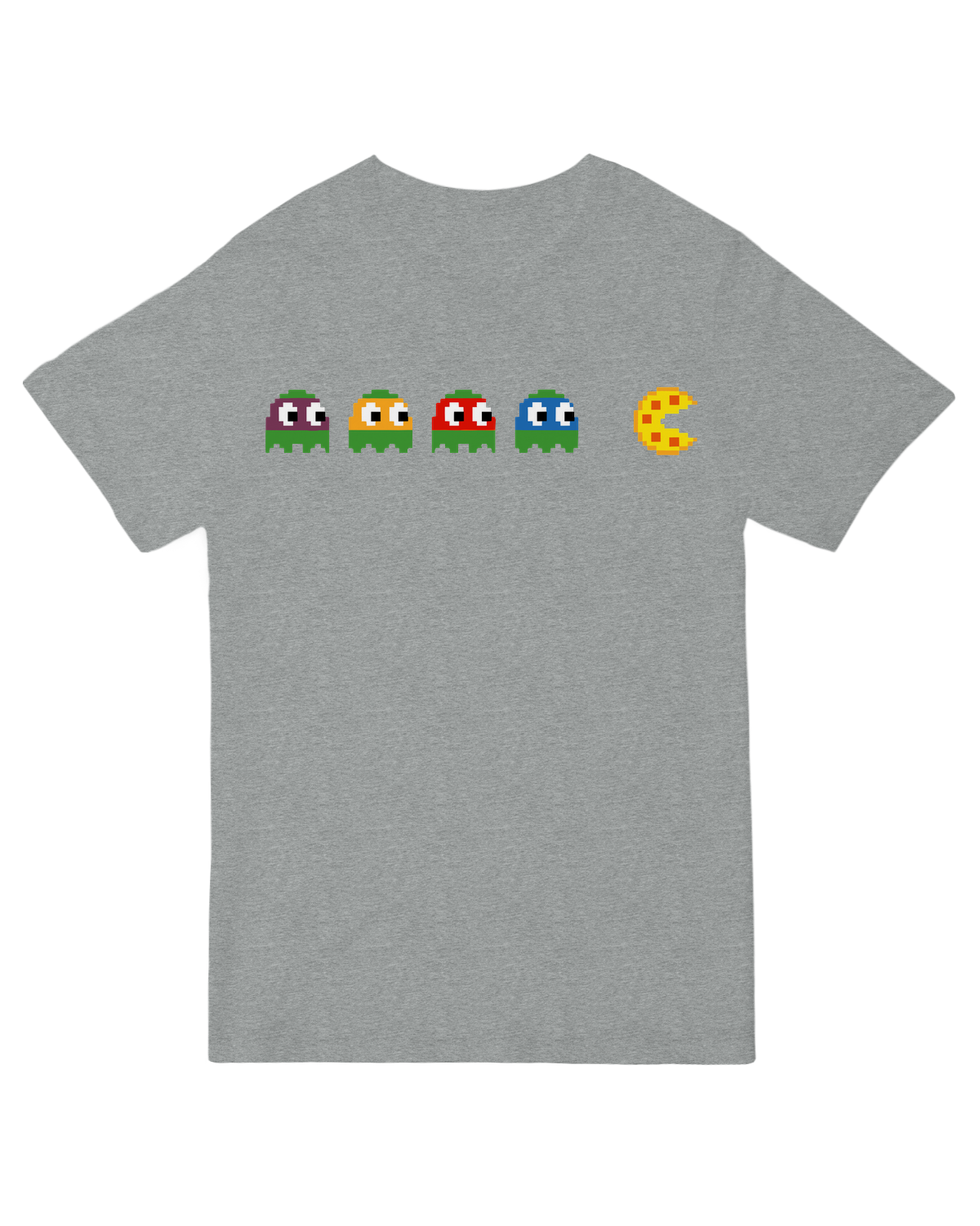 Teenage Mutant Ninja Turtles Chasing Pizza