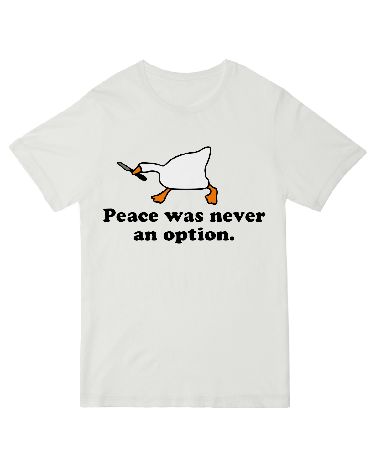 Peace was never an option.