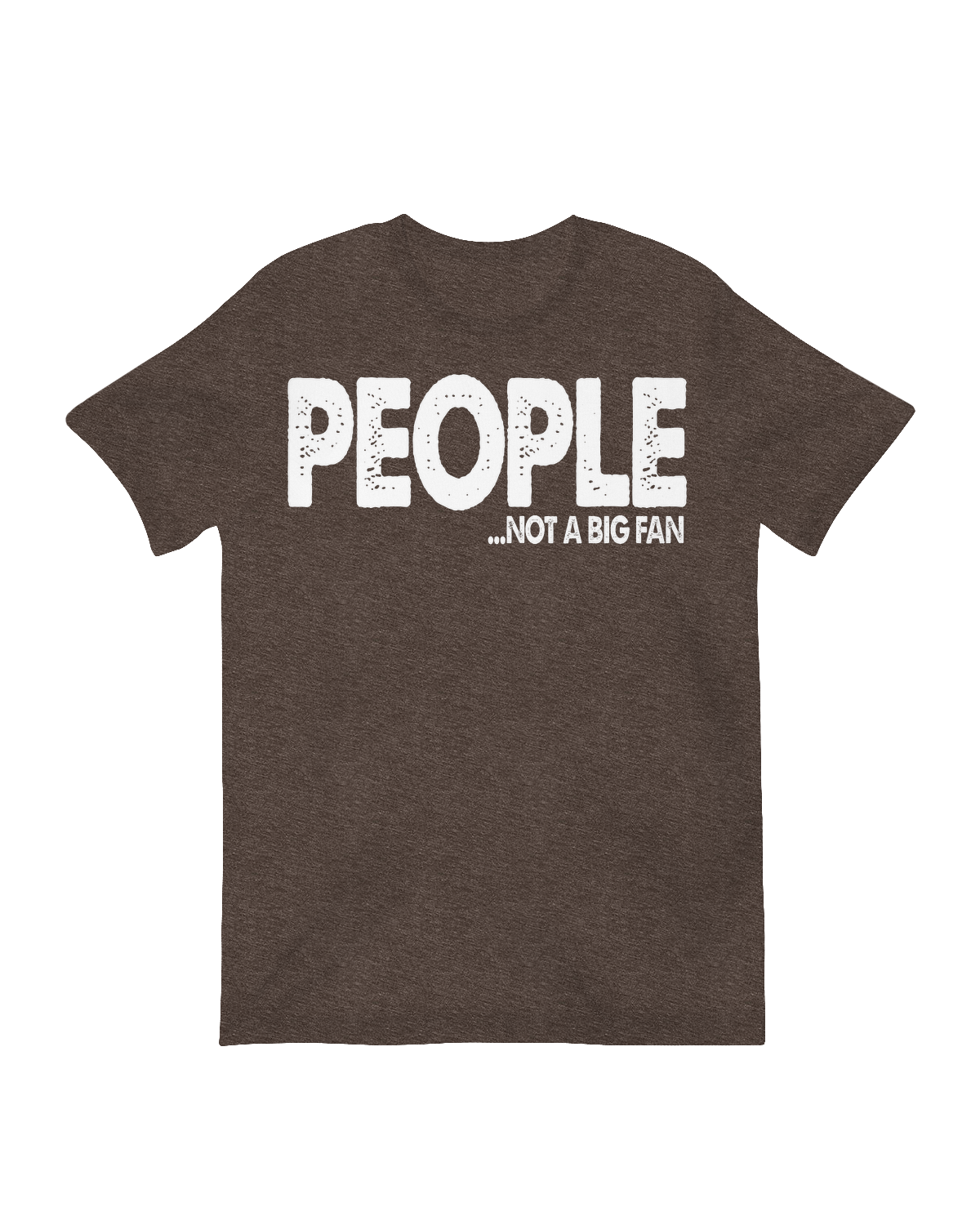 People not a big fan