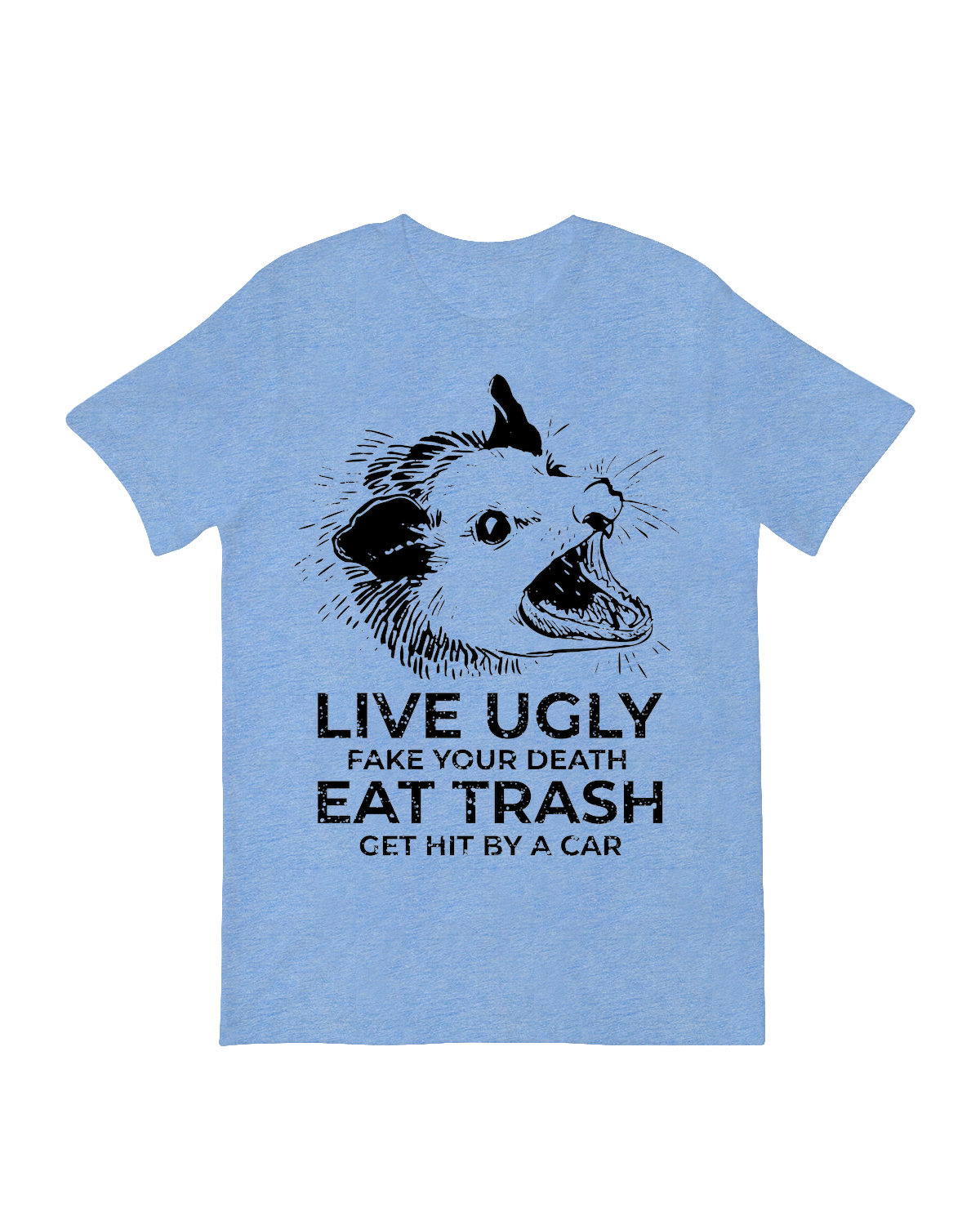 Live ugly fake your death get hit by a car