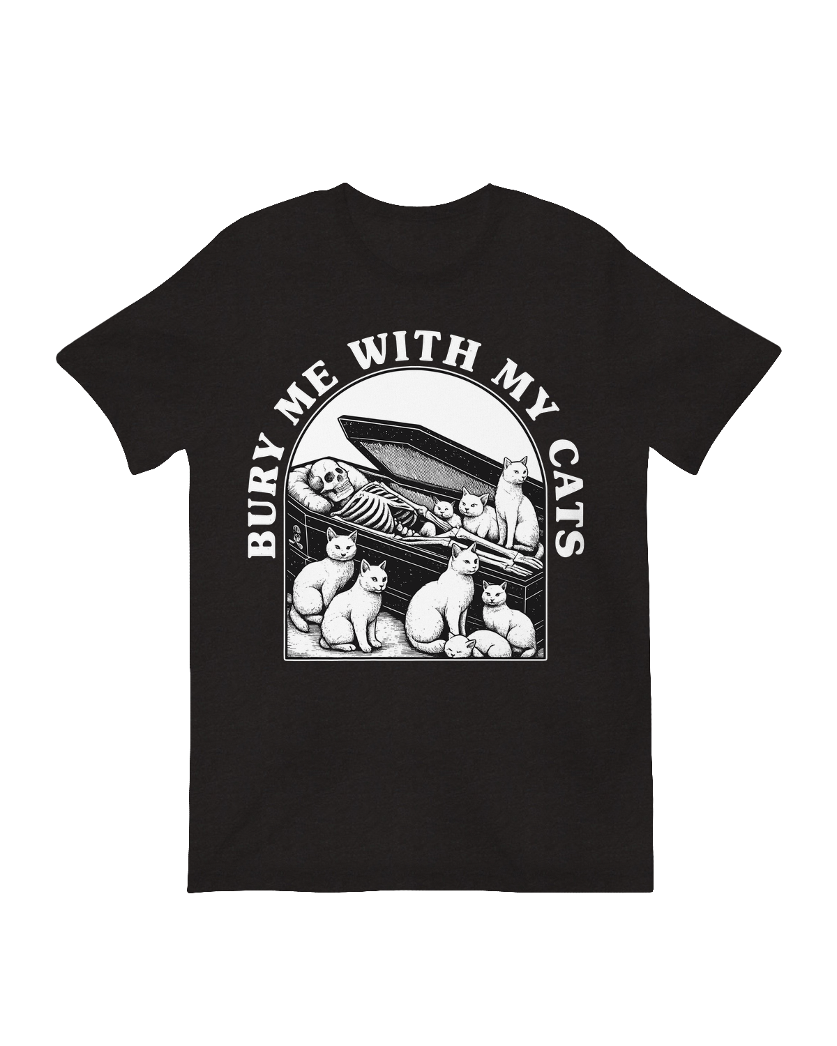 Bury Me With My Cats Coffin