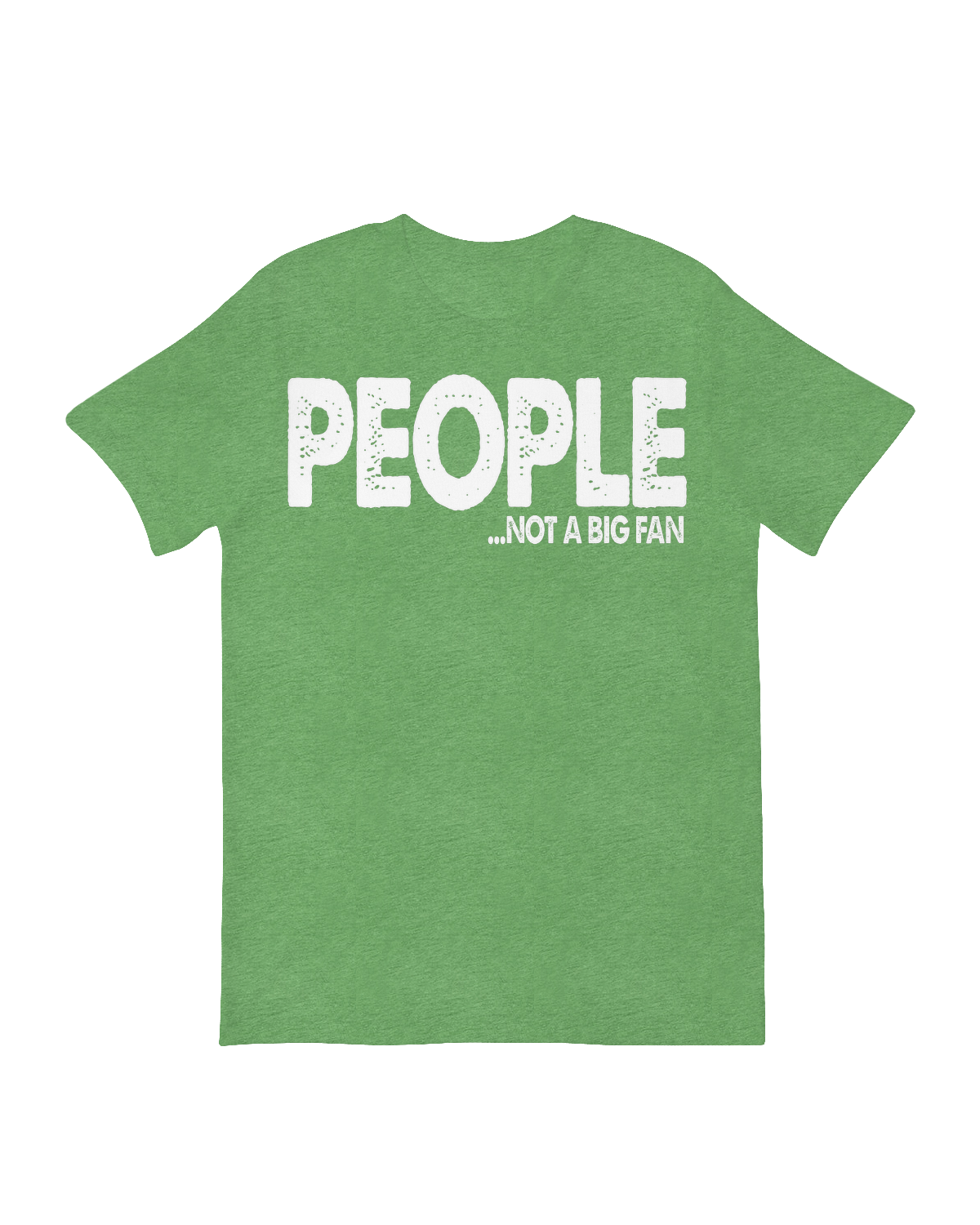 People not a big fan