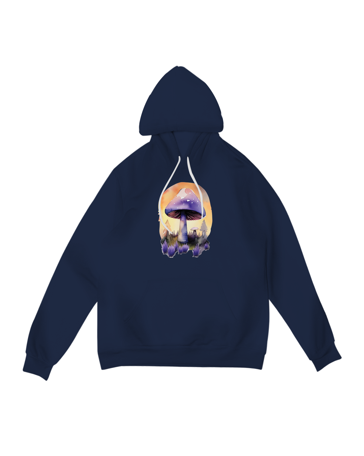 Mushroom Purple Hoodie