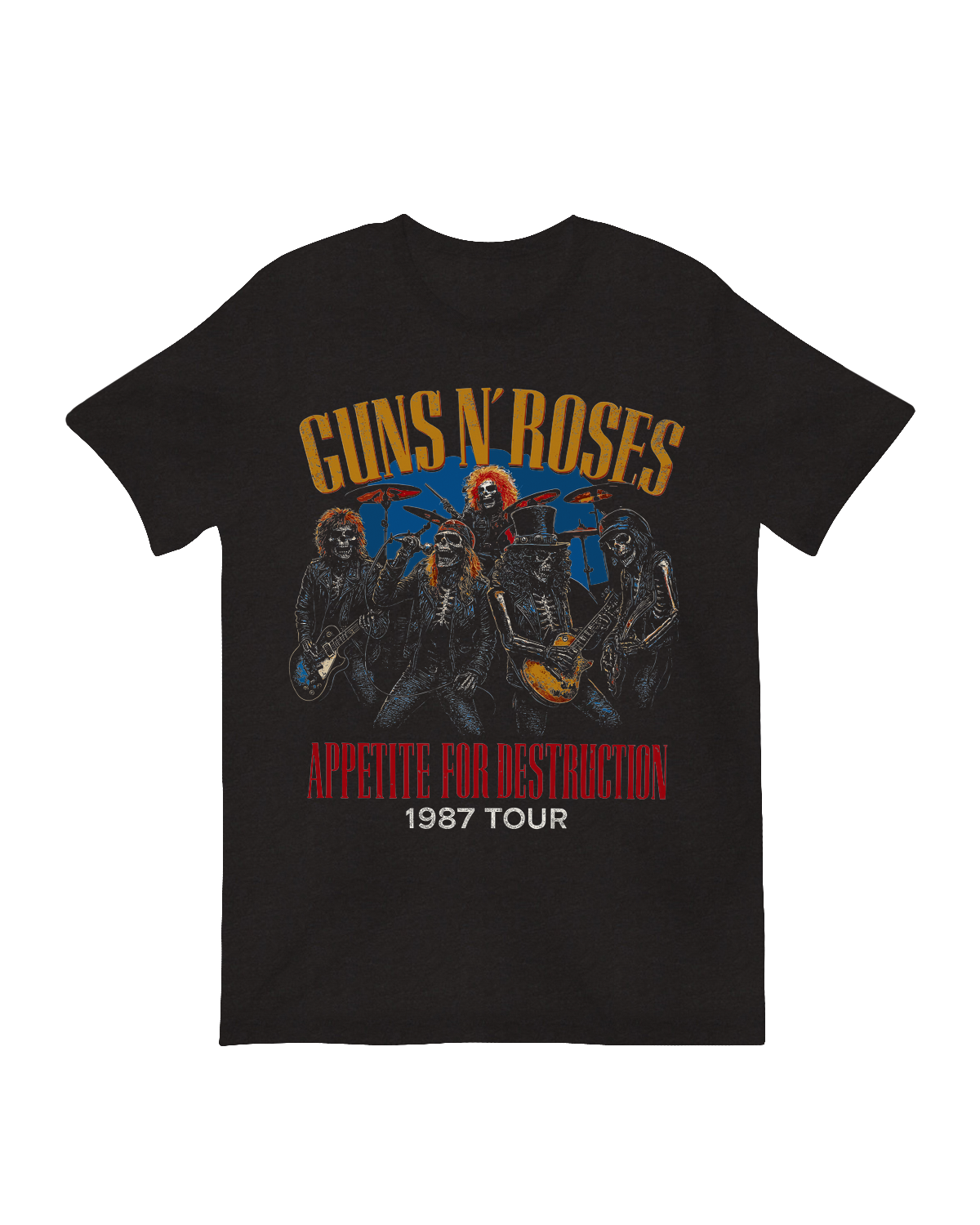 Guns N_ Roses Appetite For Destruction 1987 Tour