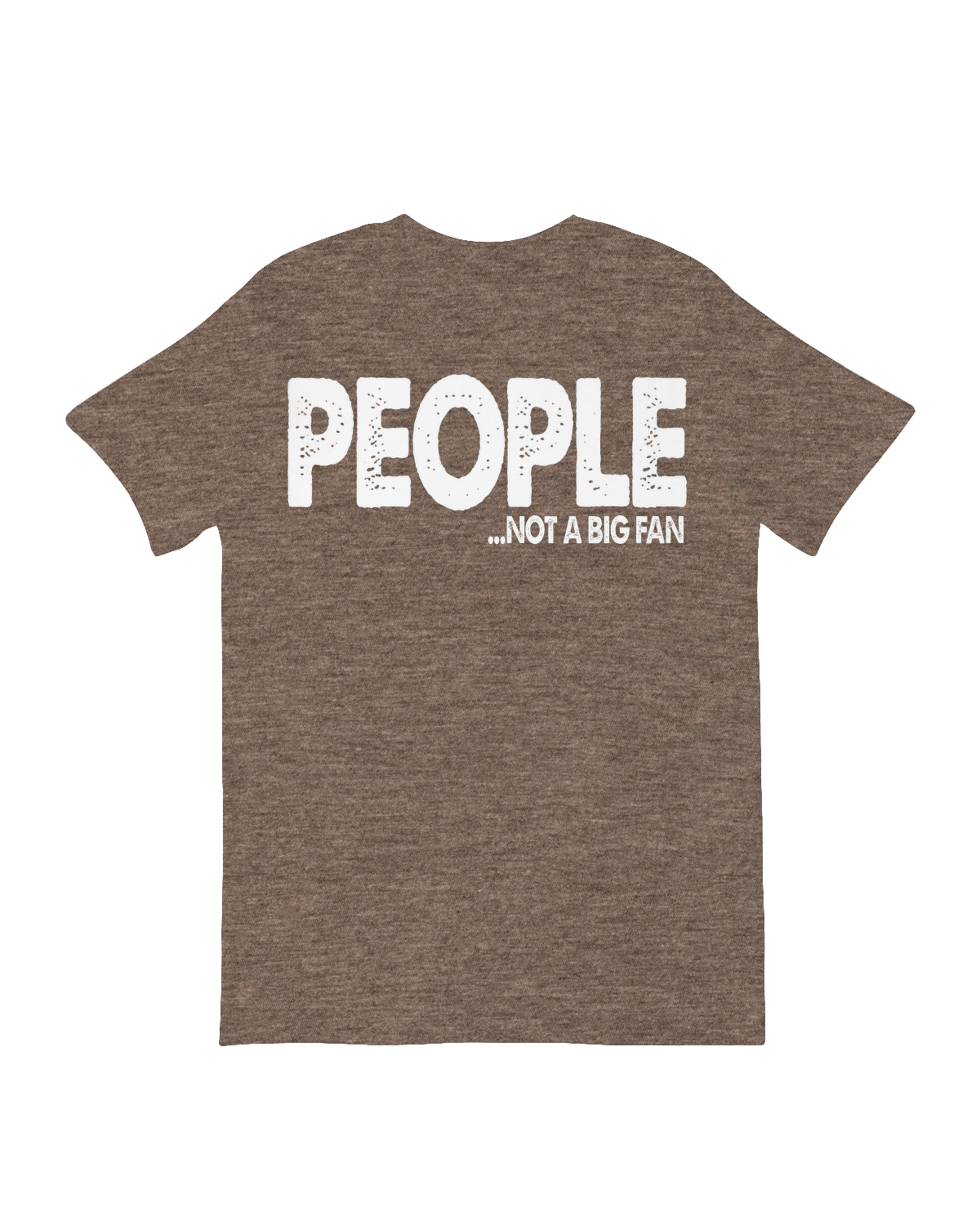 People not a big fan