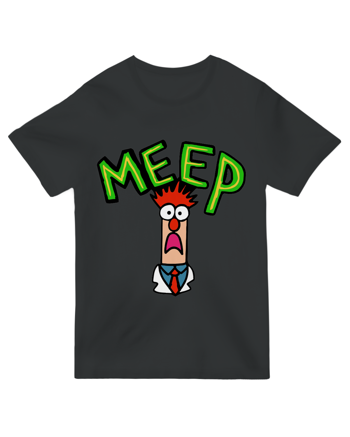 Meep muppet beaker