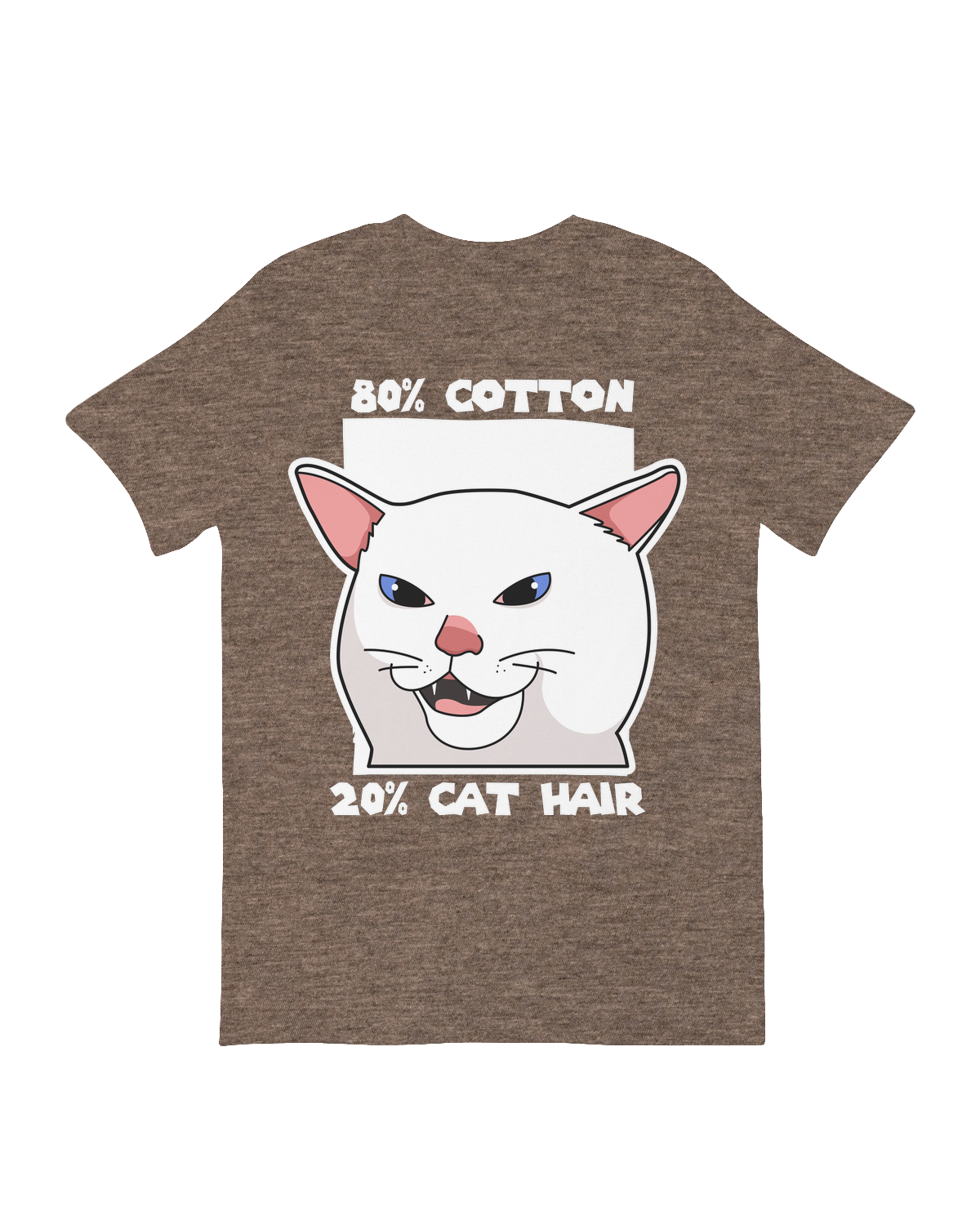 80% Cotton, 20% Cat Hair T-Shirt