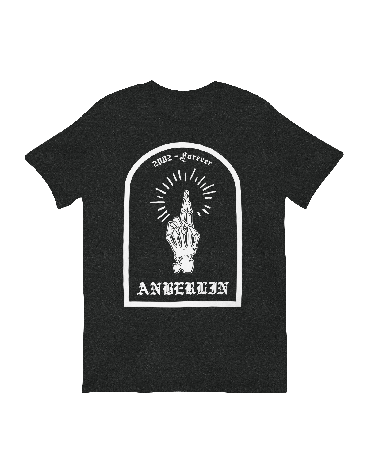 Anberlin Forever Skeleton Hand music art print