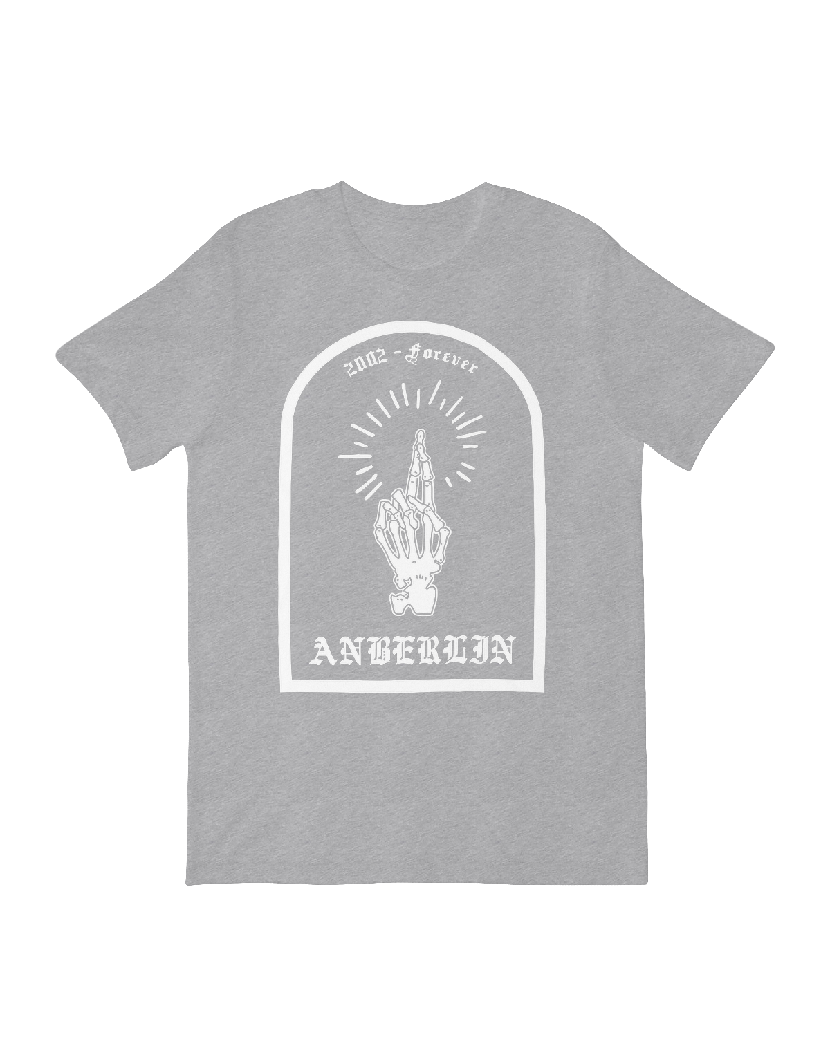 Anberlin fan gift skeletal hand reaching wall decor