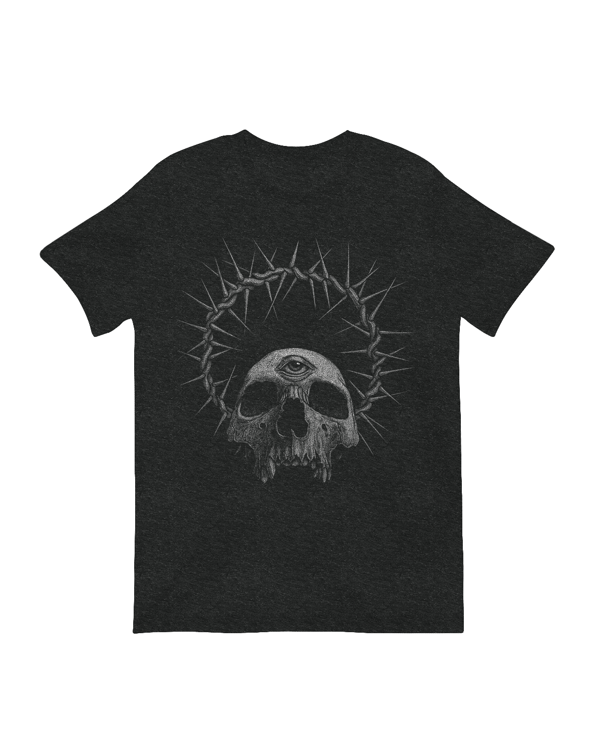 Awakened consciousness skeleton meditation wall decor