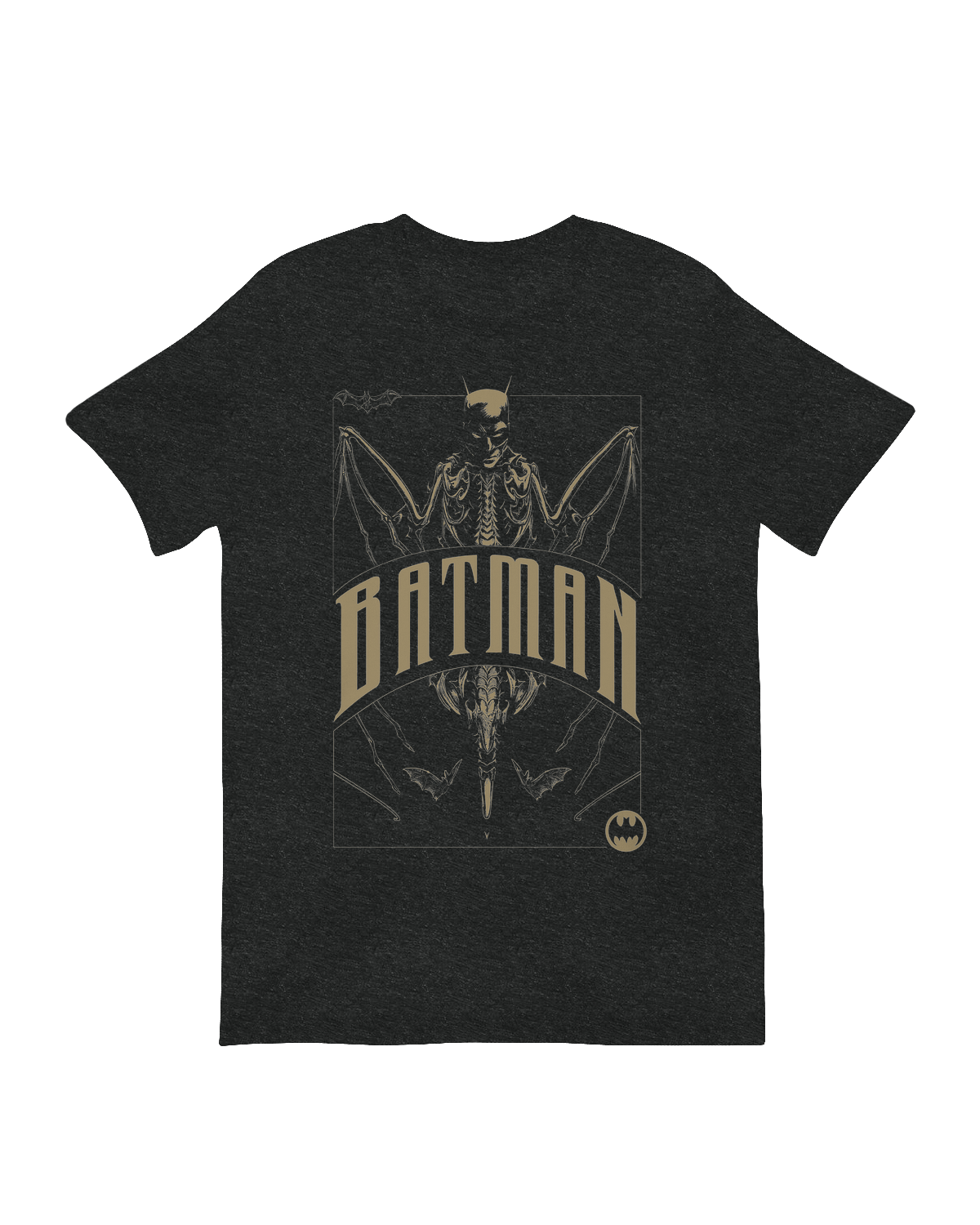 DC Batman skeleton comic book art print