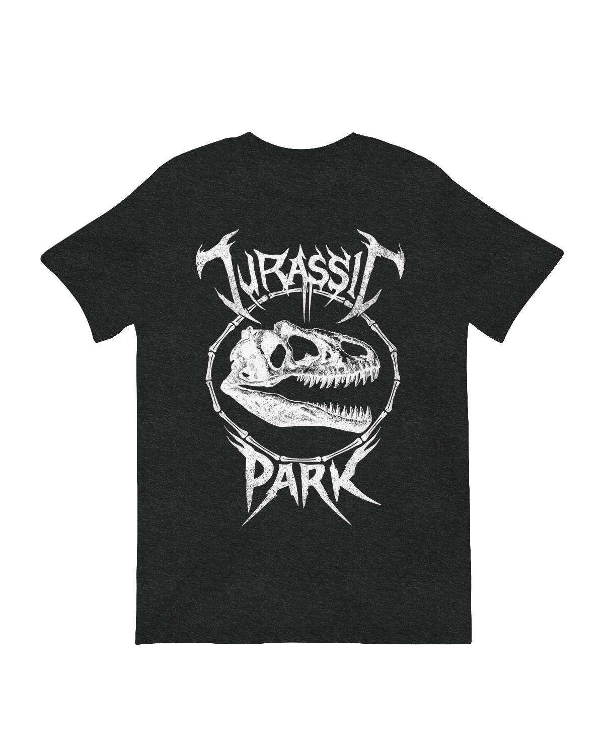 Jurassic Park skeleton tour art print