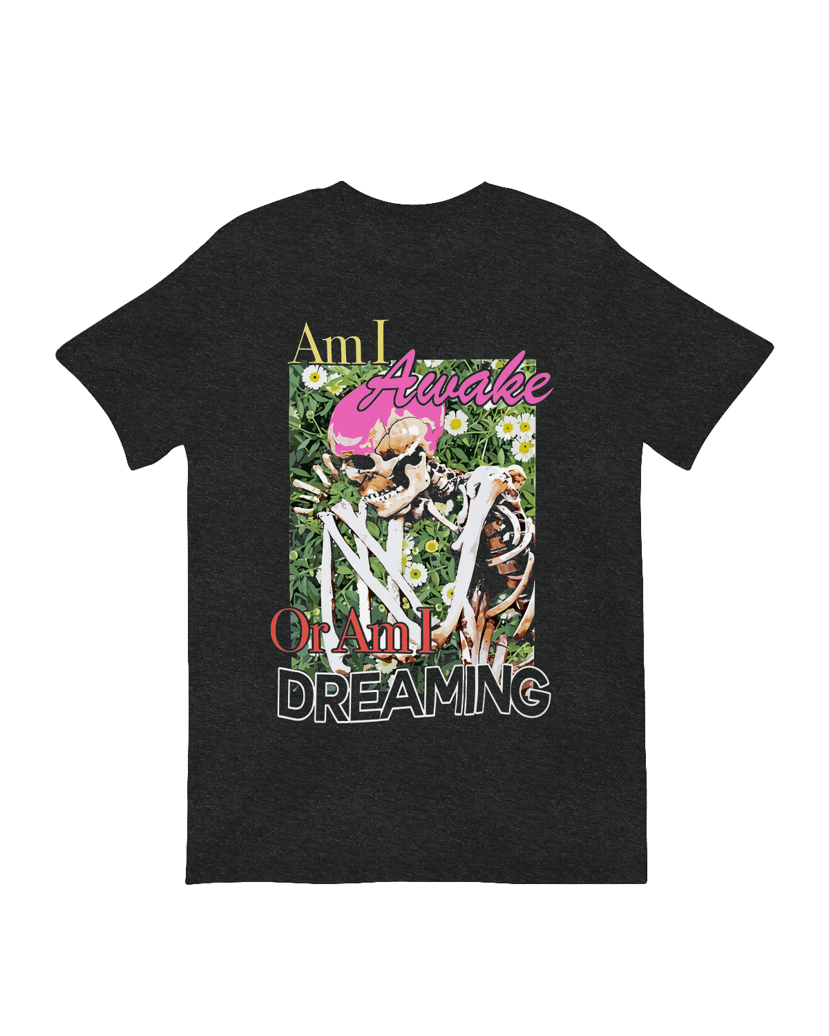 Memento mori dream state skeleton wall decor