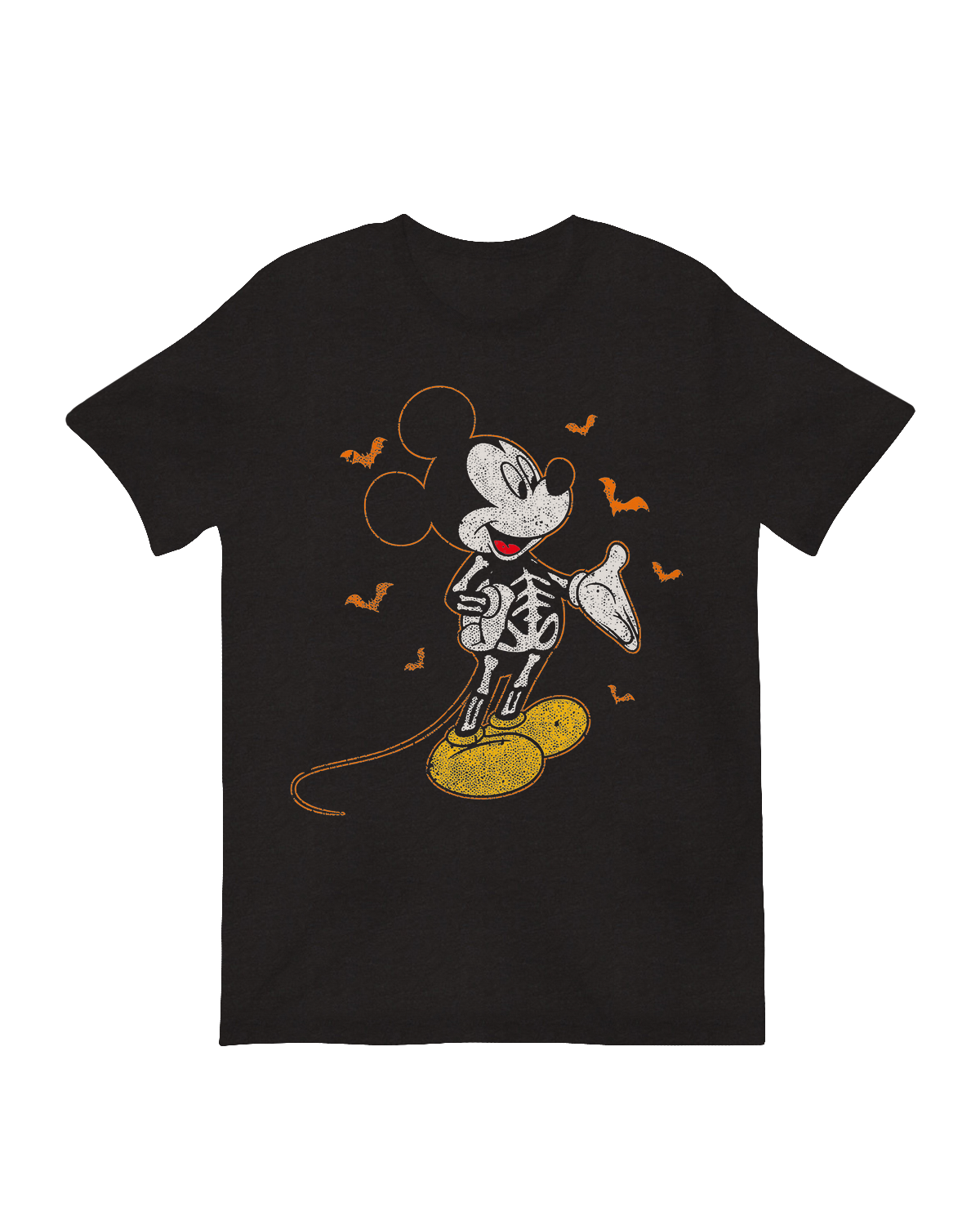Spooky Fun Mickey Mouse Skeleton Figure for Disney Halloween Decor