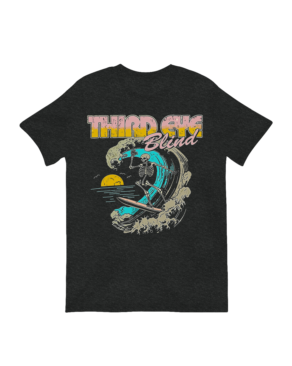 Third Eye Blind Skeleton Surfing music poster print