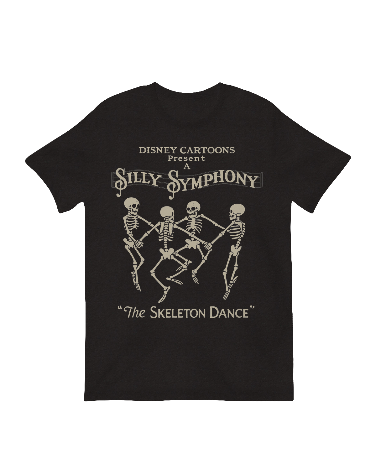 Vintage animation skeleton dancers artwork