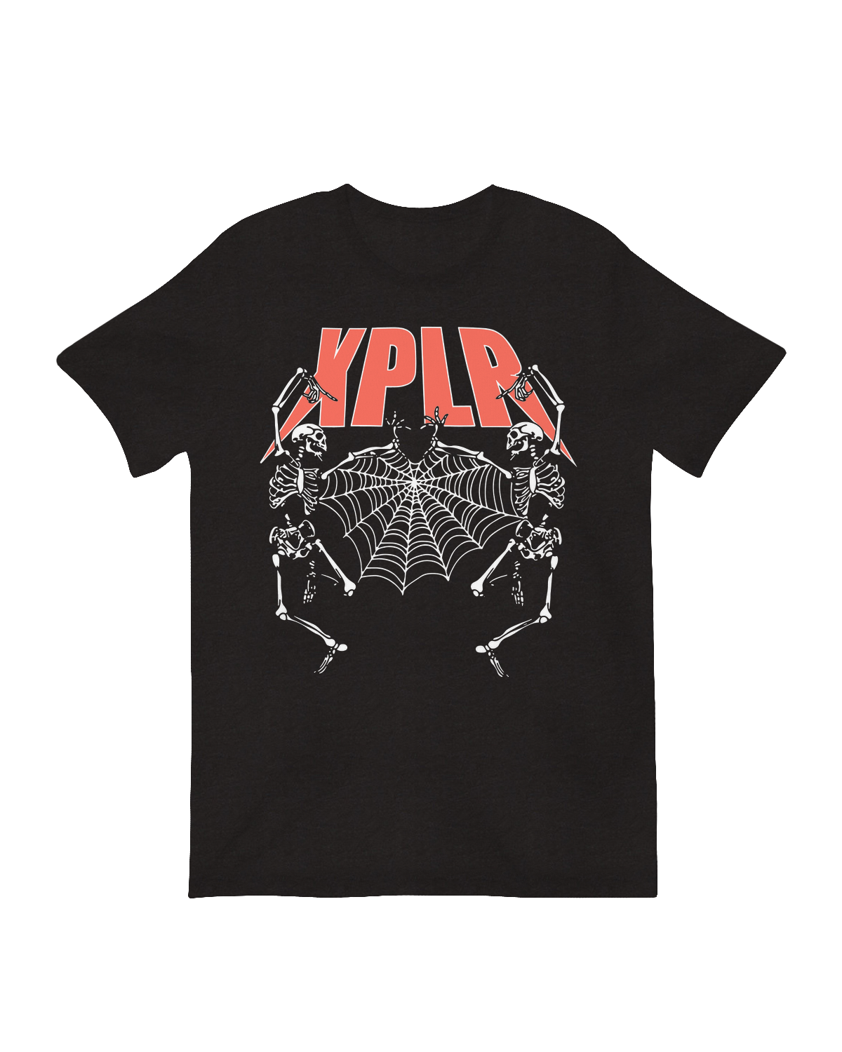 XPLR Dancing Skeletons funky dance art print