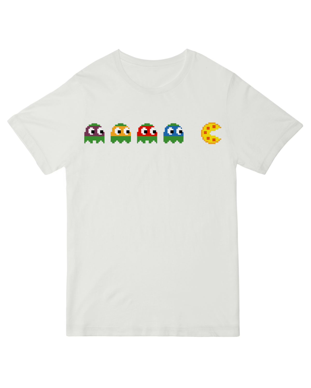 Teenage Mutant Ninja Turtles Chasing Pizza