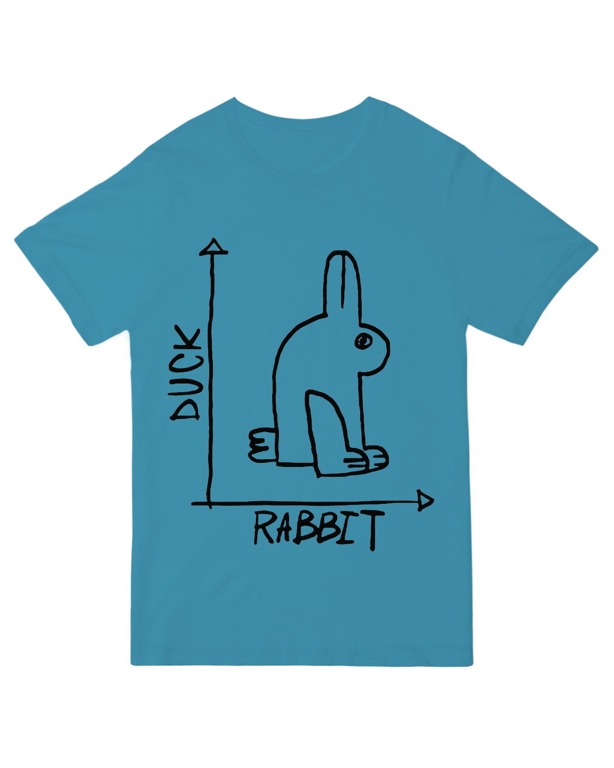 Rabbit or Duck Funny Geek