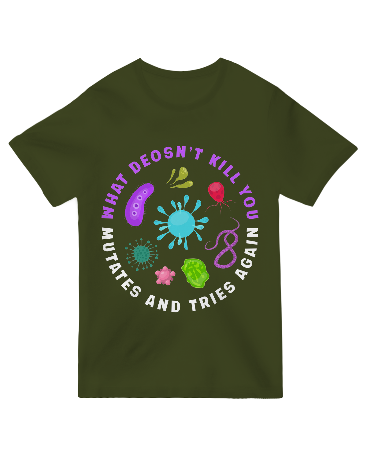 What doesn't kill you mutates and tries again Science Nerd