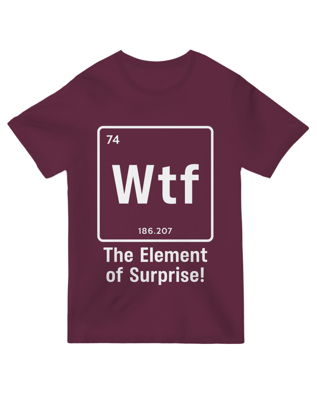 The Element of Surprise Funny Science Geek