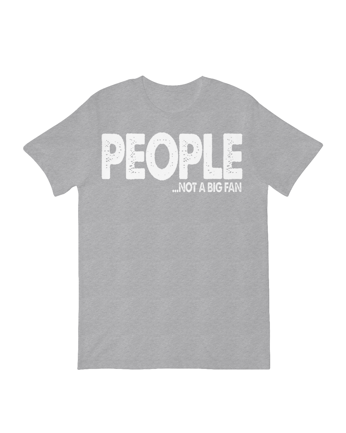 People not a big fan