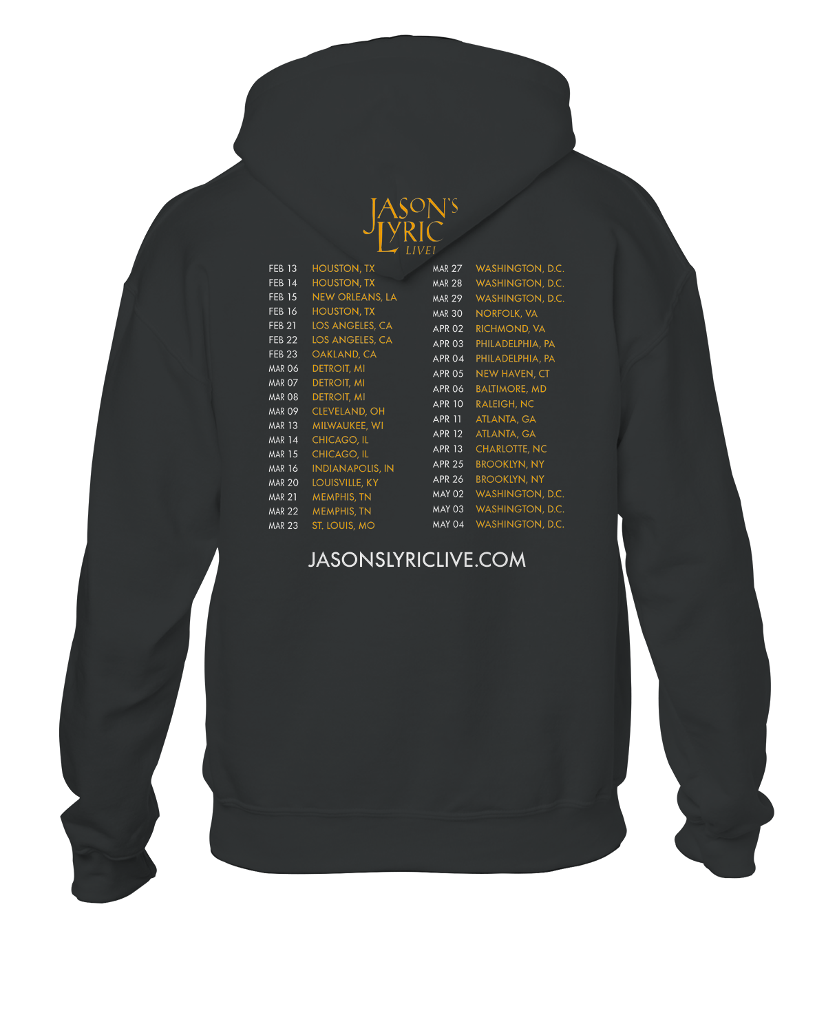 Jason Lyric’s Traditional Heavy Blend Hoodie
