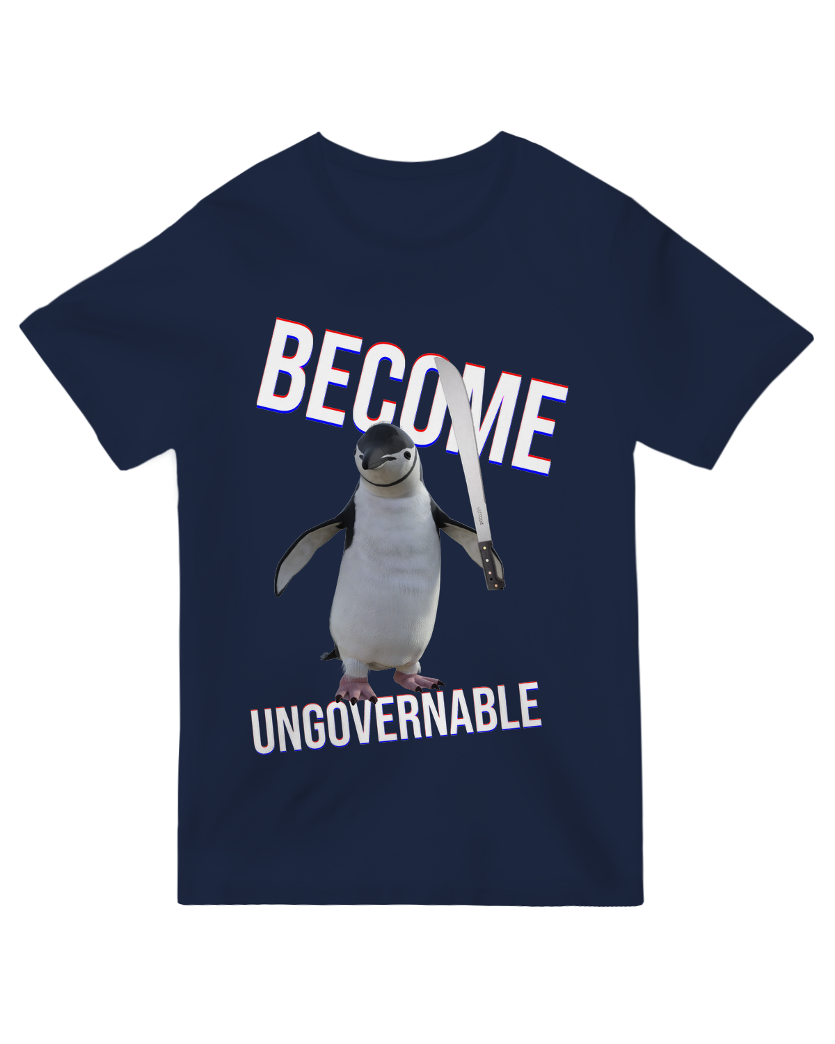 "Become Ungovernable t-shirt - Rebellious streetwear for activists and free thinkers"