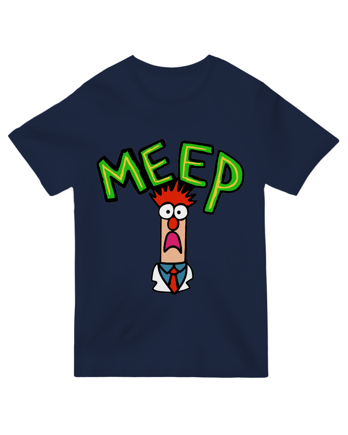 Meep muppet beaker